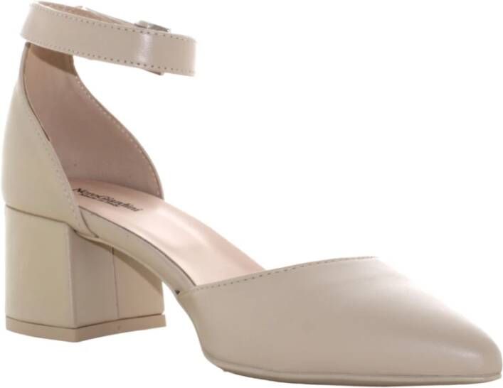 Nerogiardini Elegant Decolletè Schoenen Beige Dames