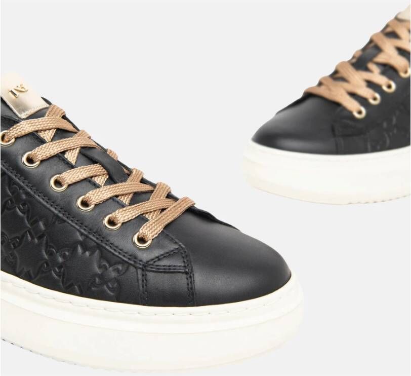 Nerogiardini Elegante Damen-Sneaker met Plateausohle Black Dames