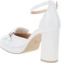 Nerogiardini Elegante Leren Hoge Hakken White Dames - Thumbnail 6