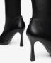 Nerogiardini Elegante leren laars met technisch materiaal Black Dames - Thumbnail 4