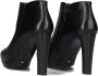 Nero Giardini 10980 Enkellaarsjes Enkelboots met rits Dames Zwart - Thumbnail 14