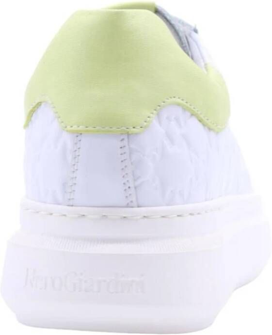 Nerogiardini Fergie Sneaker Stijlvol en Trendy White Dames