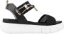 Nerogiardini Zwarte Lage Sandalen Elegante Zomerstijl Black Dames - Thumbnail 16