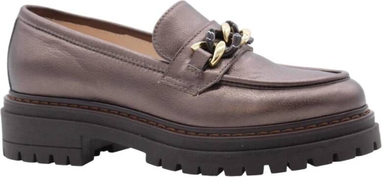 Nerogiardini Flounder Mocassin Schoenen Brown Dames