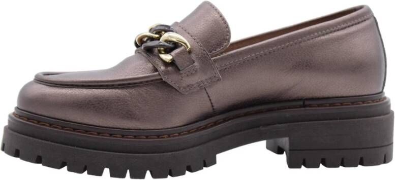 Nerogiardini Flounder Mocassin Schoenen Brown Dames