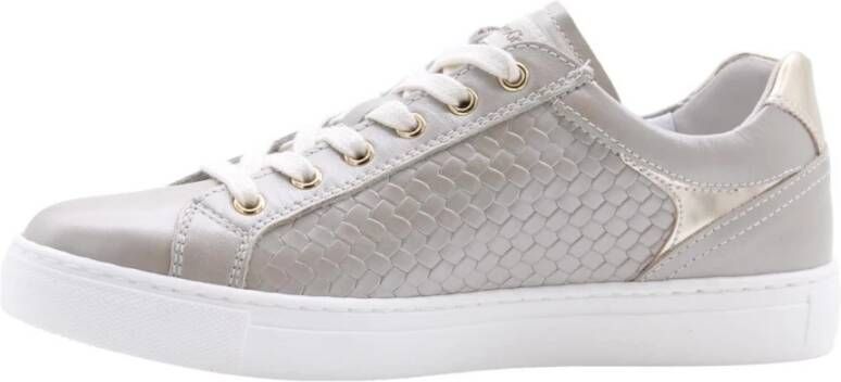 Nerogiardini Stijlvolle Furtado Sneaker Beige Dames