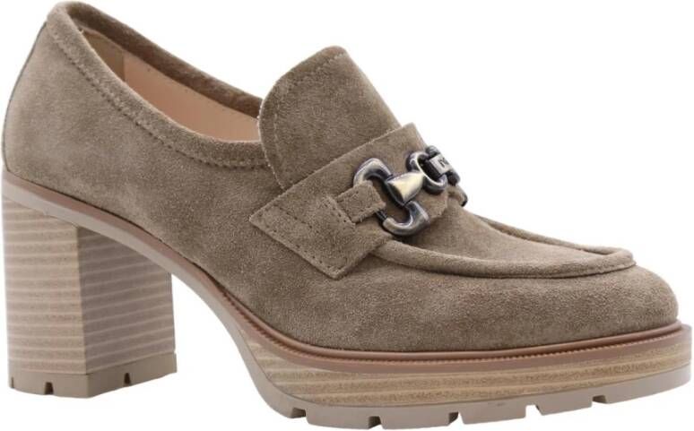 Nerogiardini Gander Mocassin Schoenen Gray Dames