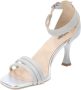 Nerogiardini Glitter Hoge Hak Sandalen voor Vrouwen Gray Dames - Thumbnail 19