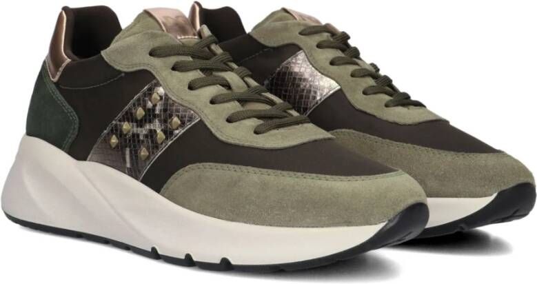 Nerogiardini Groene Sneakers voor Dames Green Dames