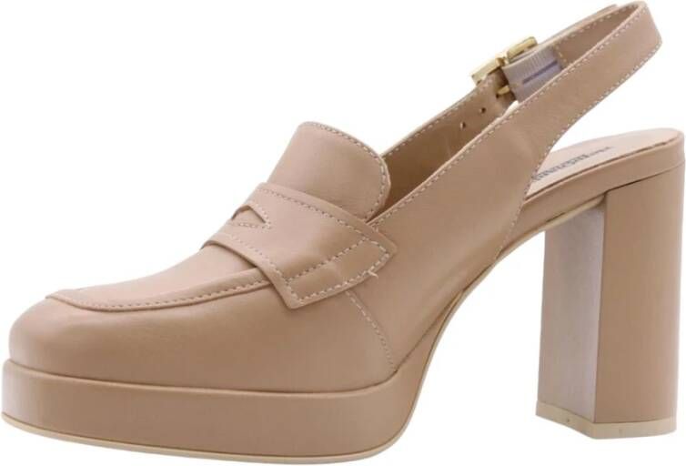 Nerogiardini Hakloafers Beige Dames