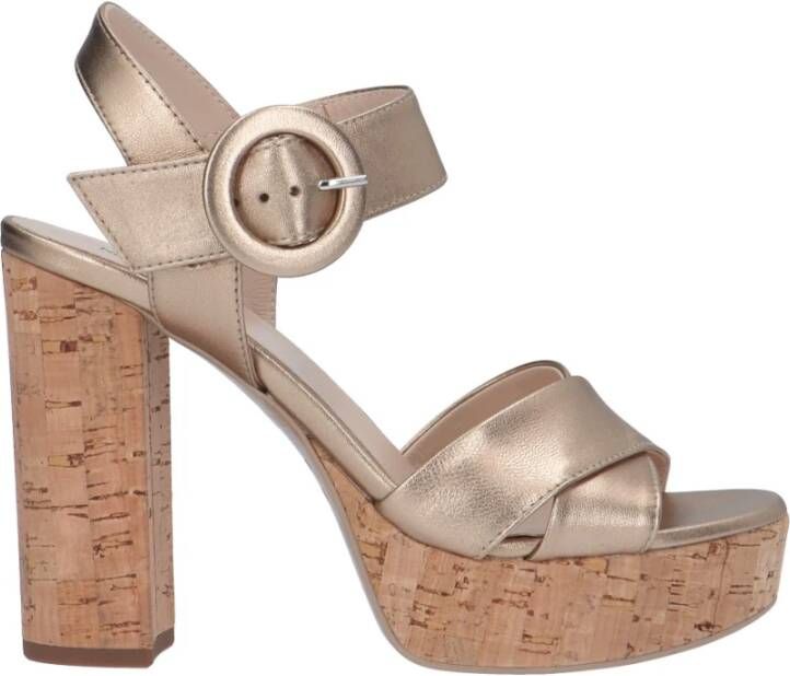 Nerogiardini Heels Beige Dames