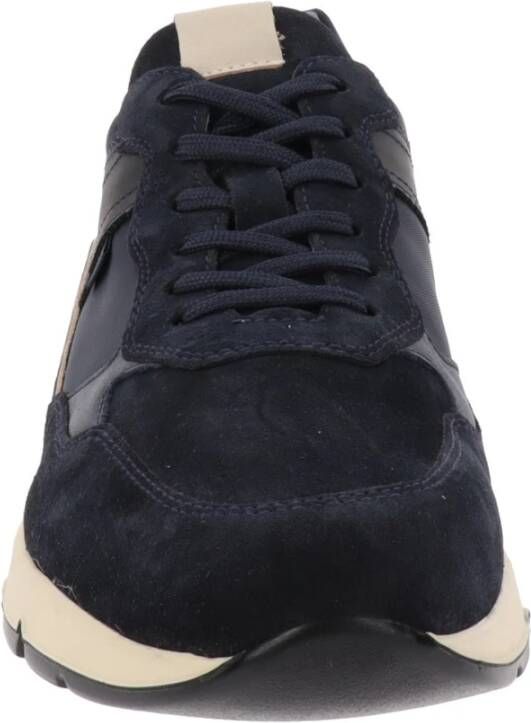 Nerogiardini Heren leren sneakers Blue Heren