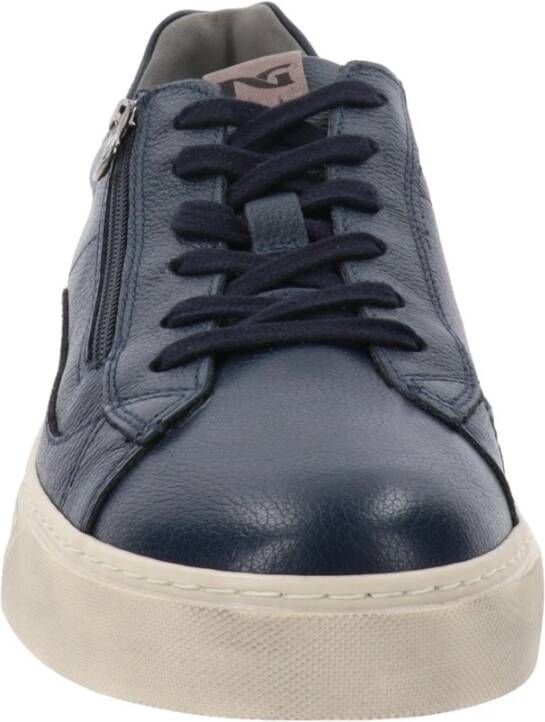 Nerogiardini Heren leren sneakers Blue Heren