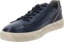 Nerogiardini Heren leren sneakers Blue Heren - Thumbnail 5