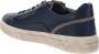 Nerogiardini Heren leren sneakers Blue Heren - Thumbnail 6