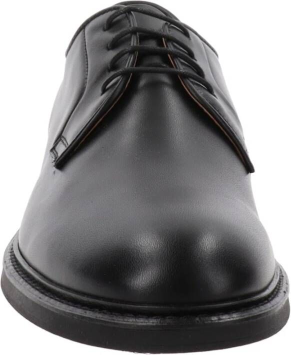 Nerogiardini Heren leren veterschoenen Black Heren