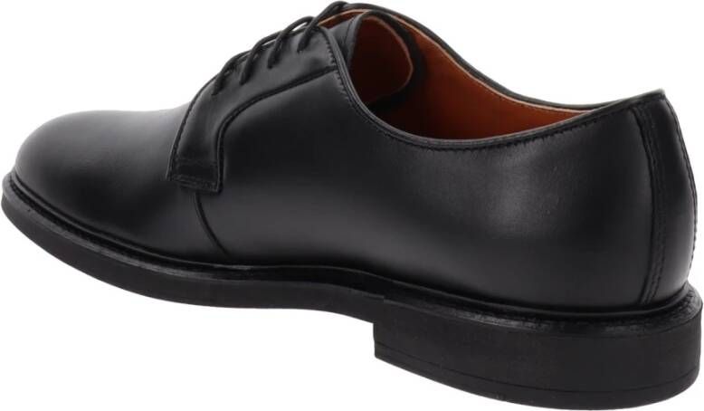 Nerogiardini Heren leren veterschoenen Black Heren