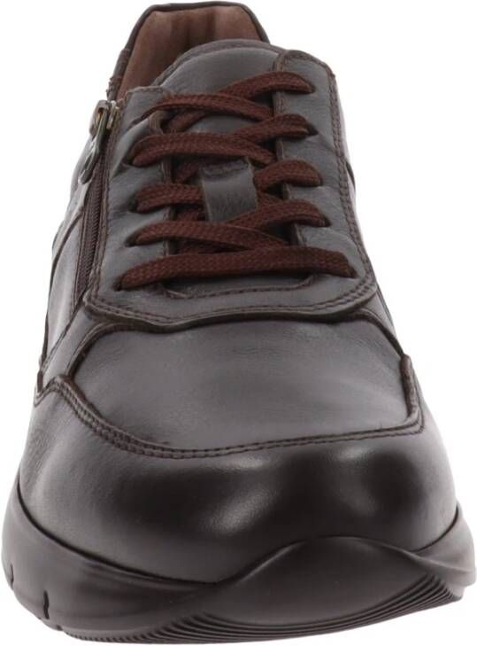 Nerogiardini Heren Sneakers van Leer Brown Heren