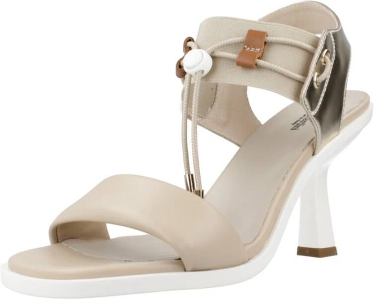 Nerogiardini High Heel Sandals Beige Dames