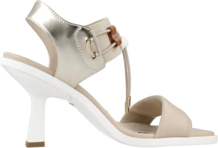 Nerogiardini High Heel Sandals Beige Dames