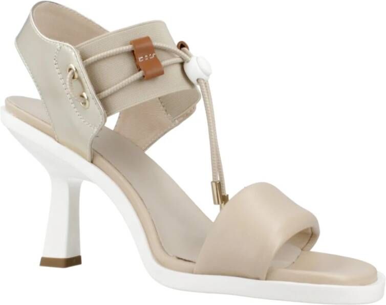 Nerogiardini High Heel Sandals Beige Dames