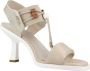 Nerogiardini High Heel Sandals Beige Dames - Thumbnail 6