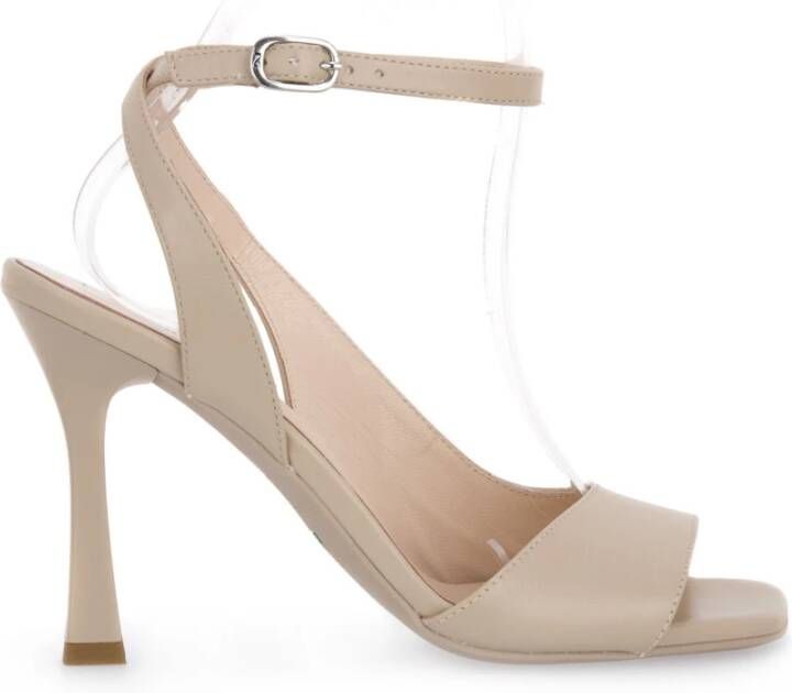 Nerogiardini High Heel Sandals Beige Dames