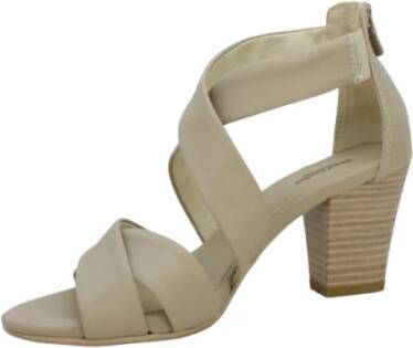 Nerogiardini High Heel Sandals Beige Dames