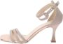 Nerogiardini Elegant Strappy High Heel Sandals Pink Dames - Thumbnail 8