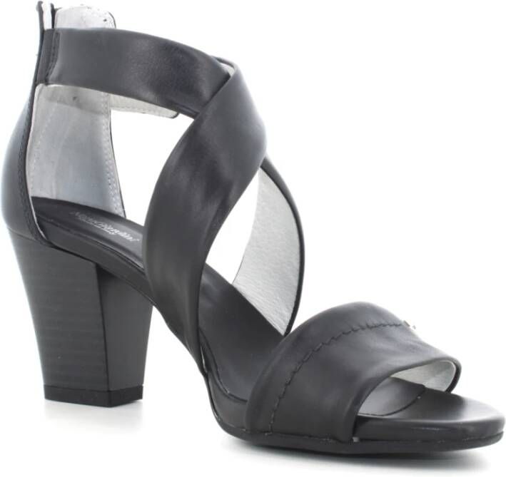 Nerogiardini Hoge hak sandalen voor vrouwen Black Dames