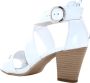 Nerogiardini Witte Sandalen Italiaanse Stijl White Dames - Thumbnail 7