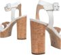 Nerogiardini Hoge hak sandalen White Dames - Thumbnail 4