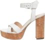 Nerogiardini Hoge hak sandalen White Dames - Thumbnail 5