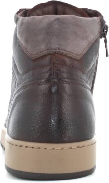 Nerogiardini Hoge Top Sneakers Heren Brown Heren