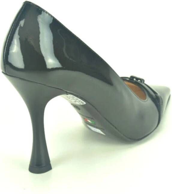 Nerogiardini Kanten Pump met Tip Black Dames