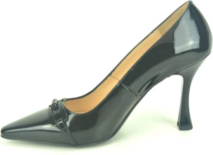 Nerogiardini Kanten Pump met Tip Black Dames