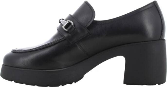 Nerogiardini Klassieke Damesloafer met Hakken Black Dames