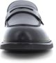 Nerogiardini Zwarte leren heren loafers met band Black Heren - Thumbnail 4