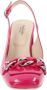 Nerogiardini Fuchsia Patent Slingback Sandalen Pink Dames - Thumbnail 18