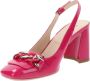 Nerogiardini Fuchsia Patent Slingback Sandalen Pink Dames - Thumbnail 19