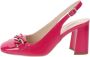 Nerogiardini Fuchsia Patent Slingback Sandalen Pink Dames - Thumbnail 22