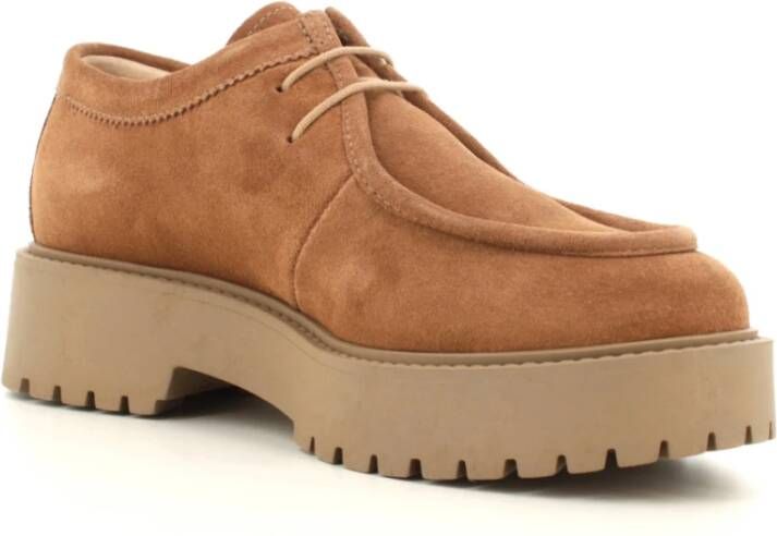 Nerogiardini Klassieke Veterschoenen voor Dames Brown Dames