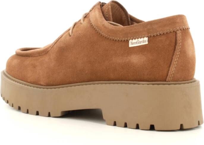 Nerogiardini Klassieke Veterschoenen voor Dames Brown Dames