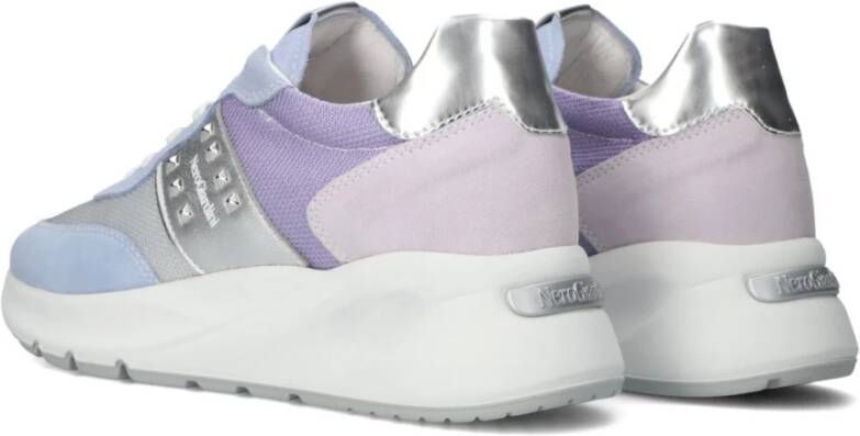 Nerogiardini Kleurrijke damessneakers voor elke gelegenheid Purple Dames