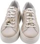 Nerogiardini Leren Dames Sneakers Comfort Stijl Beige Dames - Thumbnail 2