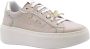 Nerogiardini Leren Dames Sneakers Comfort Stijl Beige Dames - Thumbnail 3