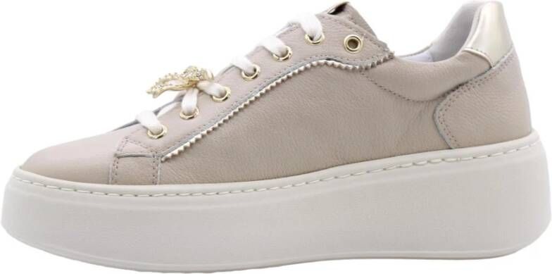 Nerogiardini Kwak Sneaker Beige Dames