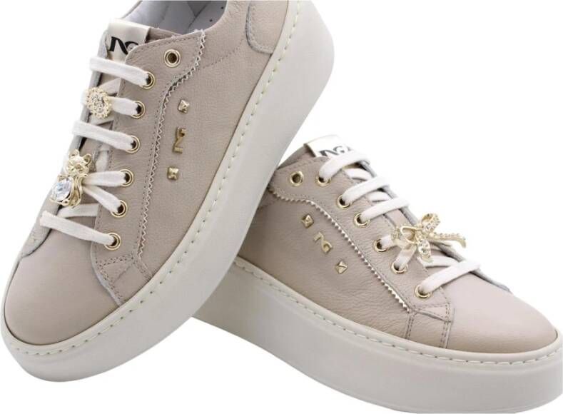 Nerogiardini Kwak Sneaker Beige Dames