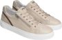 Nerogiardini Leren Heren Sneakers met Veters en Ritssluiting Beige Heren - Thumbnail 3