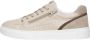 Nerogiardini Leren Heren Sneakers met Veters en Ritssluiting Beige Heren - Thumbnail 5